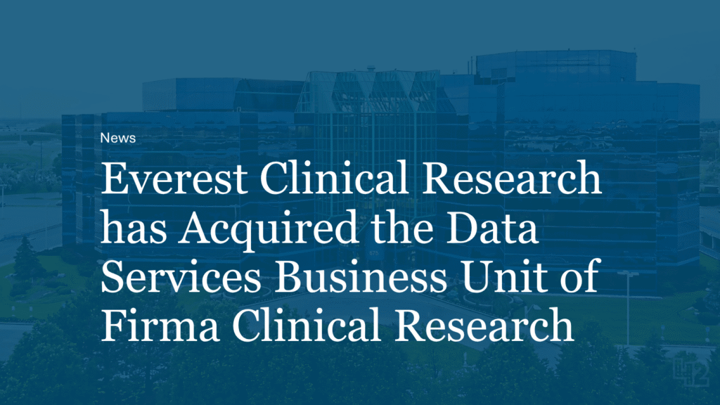 Everest Clinical Research acquires Firma Data Services